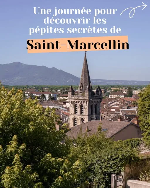 Vue sur les toits de Saint-Marcellin — Les escapades d’Alexandra